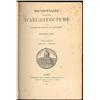 Image 1 : E. Bosc., "Dictionnaire Raisonné d'Architecture", four volumes, Paris 1877 (4 x), (1 volume damag…