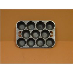 Muffin pan, marked both WAGNER WARE & GRISWOLD