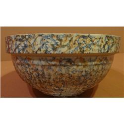 RW spongeware bowl, 10"