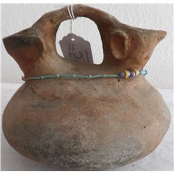 Double Neck Olla w/Human Effigy and Necklace