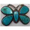 Image 2 : Turquoise Butterfly Pin