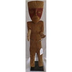 Wooden Chimu Figure from Peru