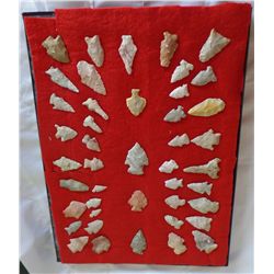 Frame of Native American Points