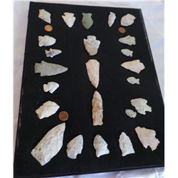 Frame of Native American Points