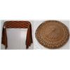 Image 1 : Hopi Germantown Sash & Wicker Basket