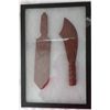 Image 9 : Frame of Two Catlinite Knives