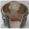 Image 5 : Navajo Bracelet w/Carved Turquoise Face