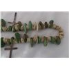 Image 5 : Navajo Silver Cross, Turquoise & Shell Necklace