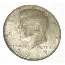 1967 SILVER KENNEDY HALF DOLLAR *NICE EARLY SILVER HALF DOLLAR*!! SILVER HALF DOLLAR CAME OUT OF SAF
