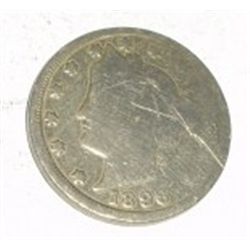 1896 *RARE KEY DATE* LIBERTY "V" NICKEL BOOK VALUE IS $14.00+ *NICE EARLY GOOD GRADE NICKEL*!!