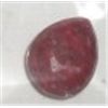 Image 1 : 5.50 CARAT RUBY *HUGE* TEAR DROP SHAPE DIAMOND CUT & FACETED GEMSTONE!! RUBY CAME OUT OF SAFE!!