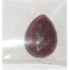 Image 1 : 5.80 CARAT RUBY *HUGE* TEAR DROP SHAPE DIAMOND CUT & FACETED GEMSTONE!! RUBY CAME OUT OF SAFE!!