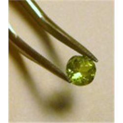 .95 CARAT PERIDOT BEAUTIFUL ROUND CUT & FACETED GEMSTONE *A-GRADE-MINED IN ARIZONA*!!