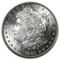 1889-S Morgan Dollar MS-64+ Plus PCGS