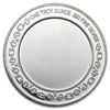 Image 1 : 1 oz Religious Cross Enameled Silver Round (w/Blue Pouc