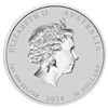 Image 1 : 2014 Year of the Horse Gemstone Eye - 1 Kilo Silver Col