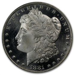 1881-CC Morgan Dollar - MS-66 PL Proof Like PCGS