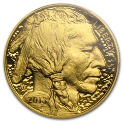 2013-W 1 oz Proof Gold Buffalo PR-70 PCGS First Strike