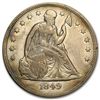 Image 1 : 1849 Liberty Seated Dollar - Extra Fine