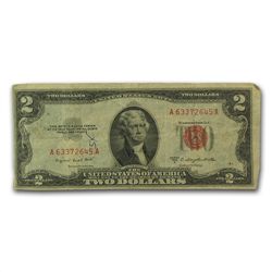 1953s $2.00 Red Seals (Lots of 5) Culls