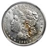 Image 1 : 1921-D Morgan Dollar MS-62 NGC Defective Planchet Mint