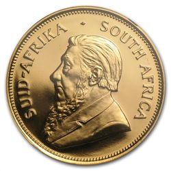 1990 GRC 1 oz Gold South African Krugerrand PR-68 UCAM