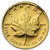 Image 1 : 1989 1/4 oz Proof Gold Maple Leaf PF-68 NGC