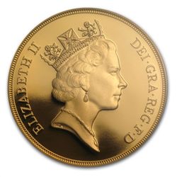 Great Britain 1996 Gold 5 Pounds PR-69 DCAM PCGS