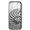 Image 1 : Nautilus - 1/5 oz Proof Silver Pamp Ingot Pendant