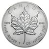 Image 1 : 1988 1 oz Silver Canadian Maple Leaf MS-67 NGC