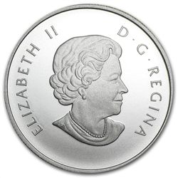 2013 1/2 oz Silver Canadian $10 Polar Bear (W/Box &amp;