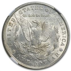 1901-S Morgan Dollar AU-58 NGC Reverse Struck Thru Mint