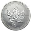 Image 1 : 2001 1 oz Silver Canadian Maple Leaf Snake Privy - SP-6
