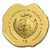 Image 1 : Palau Gold $1 Remembrance Red Poppy (1/2 gram of Pure G