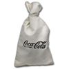 Image 1 : Canvas Money Bag with Coca-Cola Logo