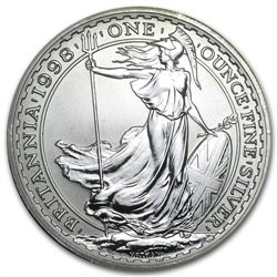 1998 1 oz Silver Britannia - Abrasions