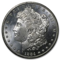 1884-CC Morgan Dollar MS-65 PCGS - GSA Certified