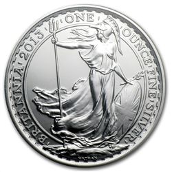 2013 1 oz Silver Britannia MS-69 PCGS
