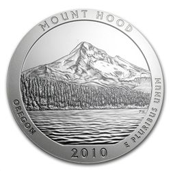2010-P 5 oz Silver ATB Mount Hood PCGS SP-69(FS) - Merc