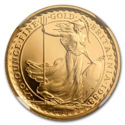 1988 1/10 oz Proof Gold Britannia PF-70 UCAM NGC - Regi