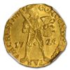 Image 1 : Netherlands (Utrecht) 1724 Gold Ducat NGC MS-63