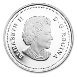 2013 Silver Canadian $5 Tradition of Hunting - Bison