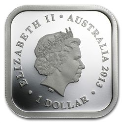 2013 1 oz Proof Silver Spring - Australian Seasons