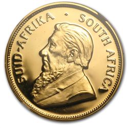 1990 GRC 1/2 oz Gold South African Krugerrand PF-68 UCA