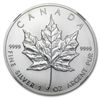 Image 1 : 1989 1 oz Silver Canadian Maple Leaf MS-67 NGC