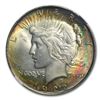 Image 1 : 1922 Peace Dollar MS-63 NGC Beautiful Obverse Toning
