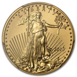 2013 1/10 oz Gold American Eagle PCGS MS-69 eBay Bullio