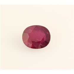 Loose Gemstone Faceted Ruby Corrundum