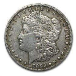 1893-CC Morgan Dollar Extra Fine - Details Cleaned PCGS