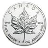 Image 1 : 1993 1 oz Silver Canadian Maple Leaf MS-68 NGC